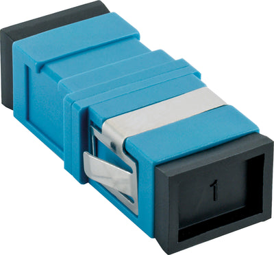 SC Adapter Glasfaser Duplex o. Flagge