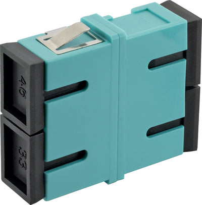 Adapter Glasfaser SC Duplex o. Flagge