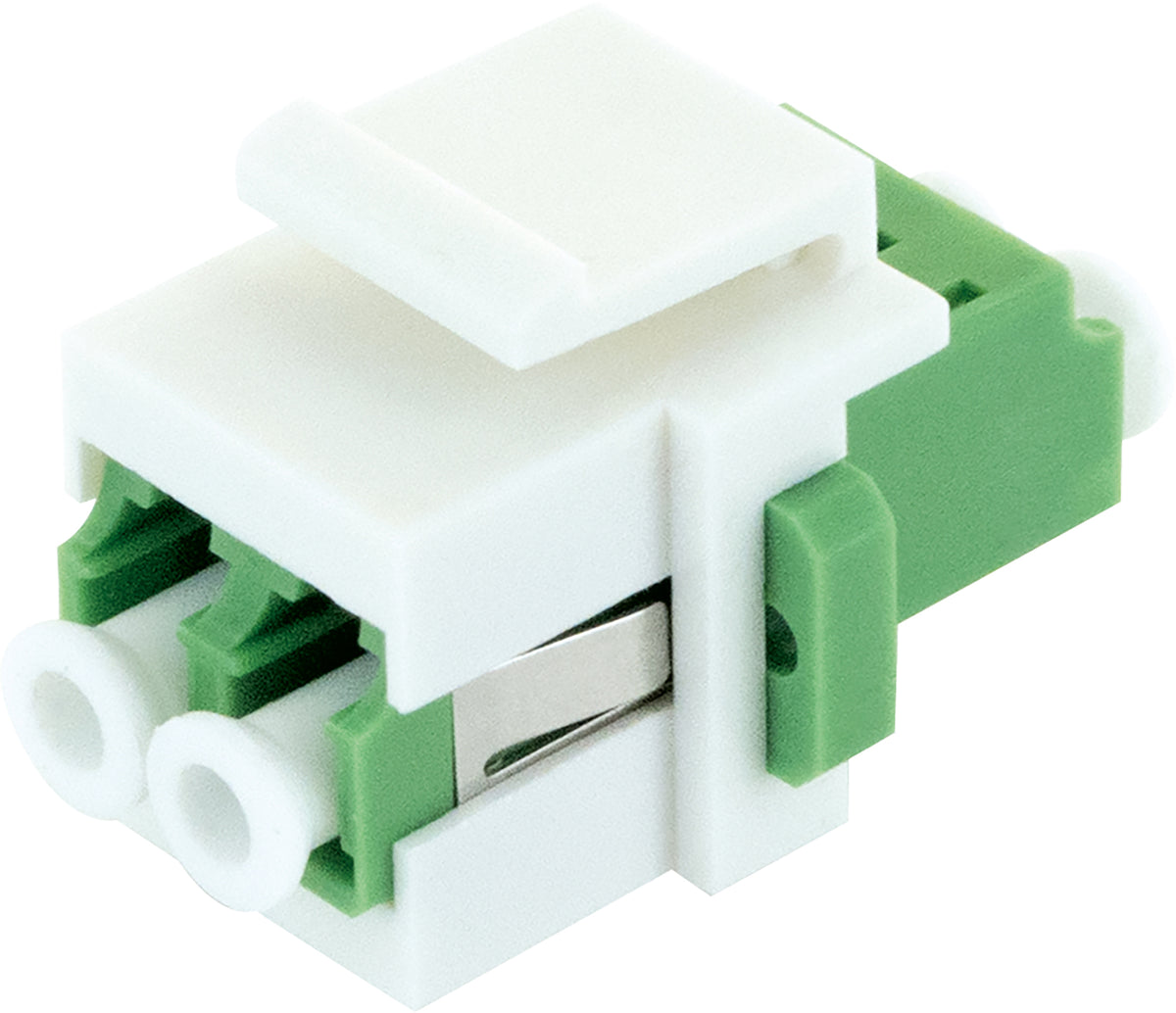Glasfaser Verbinder LC duplex (2-fach)