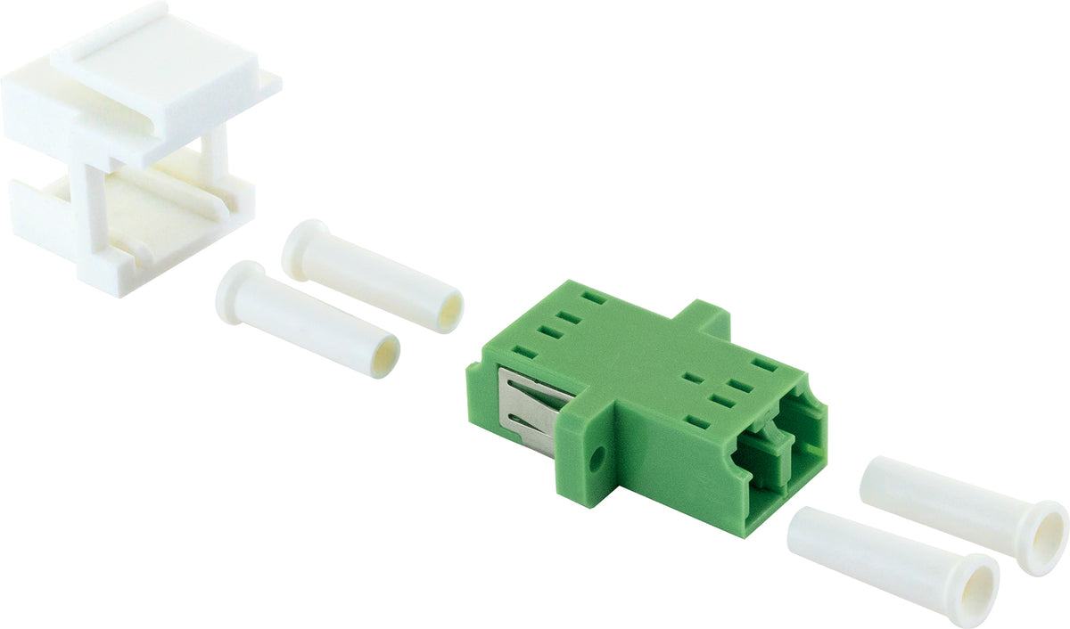 Glasfaser Verbinder LC duplex (2-fach)