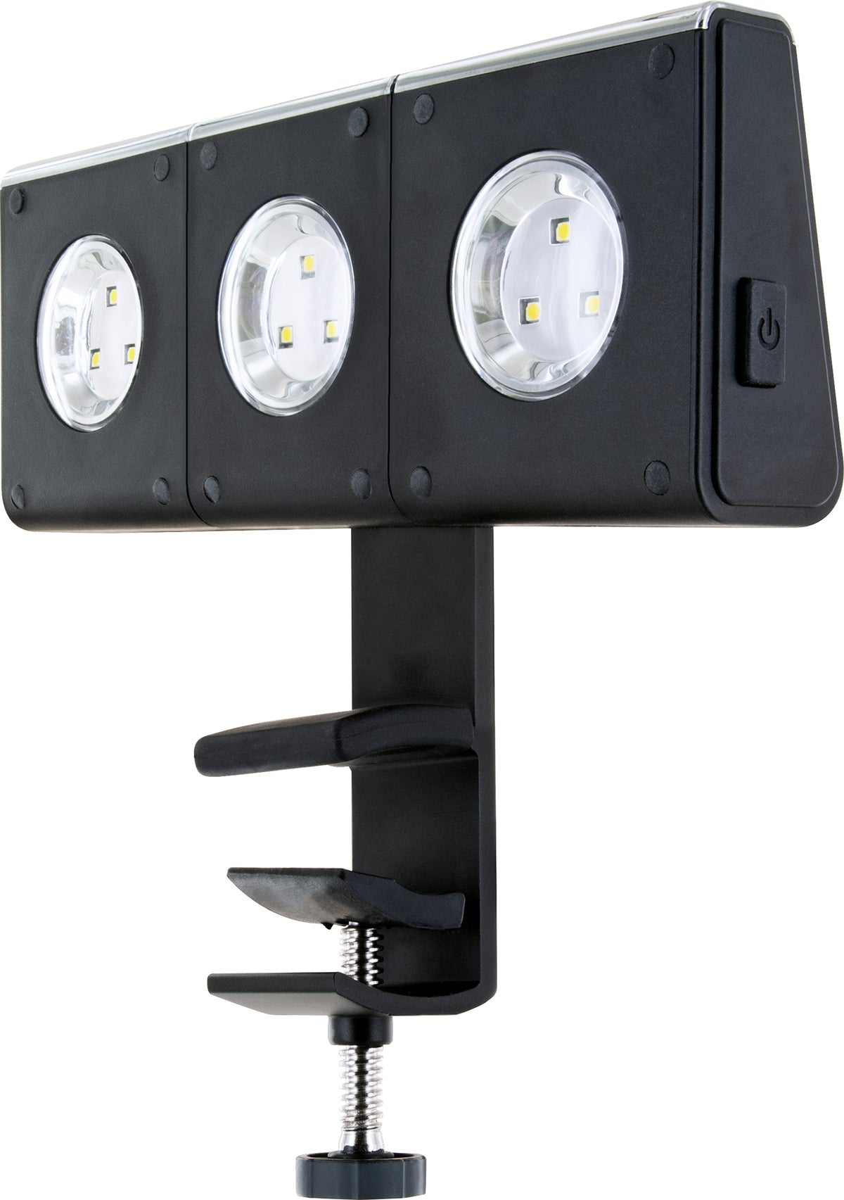Grill-Leuchte mit beweglichen LED-Strahlern