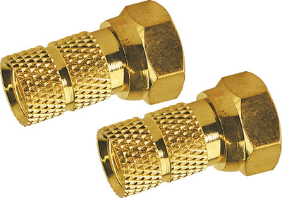 F screw-on plug (Ø 6.5 mm)