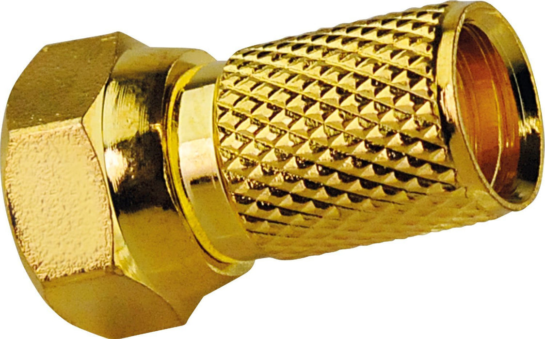 F screw-on plug (Ø 7 mm)