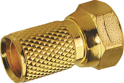 F screw-on plug (Ø 7 mm)