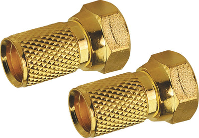 F screw-on plug (Ø 7 mm)