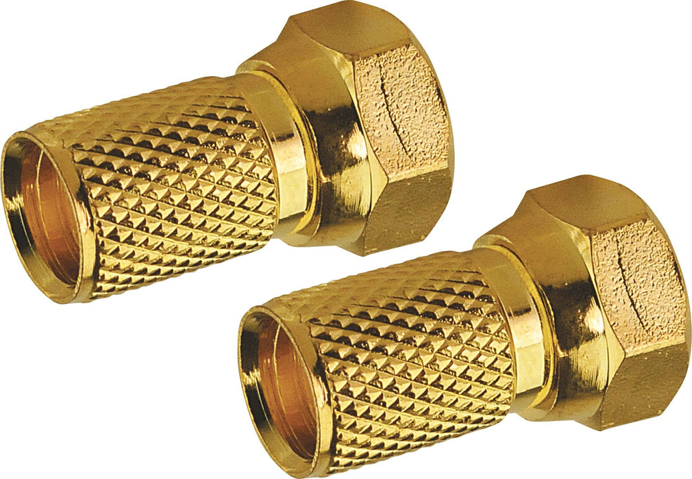 F screw-on plug (Ø 7 mm)