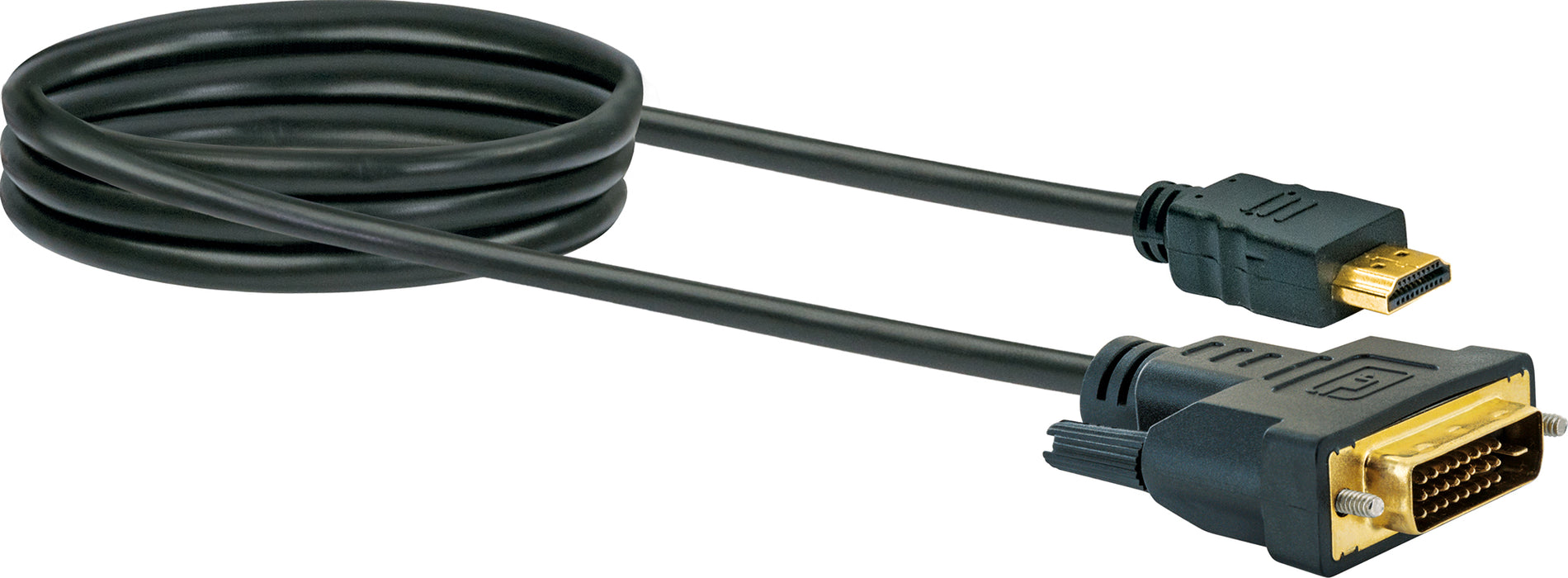 HDMI®-DVI Adapterkabel mit Ethernet