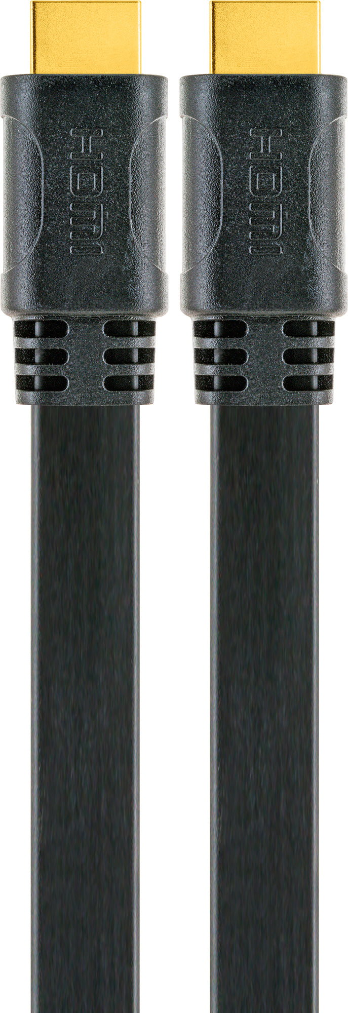 HDMI®-Kabel mit Ethernet 18 Gbit/s schwarz/gold 1,5/3 m