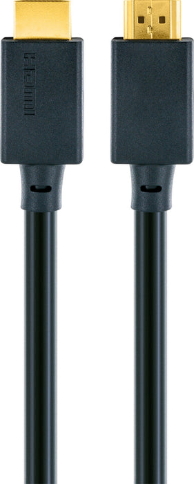 HDMI® 2.1 Kabel 48 Gbit/s schwarz/gold 1,5 m