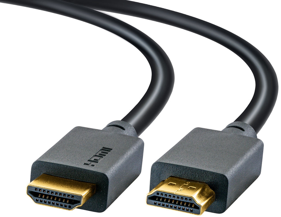 HDMI® 2.1 Kabel 48 Gbit/s schwarz/gold 1,5 m