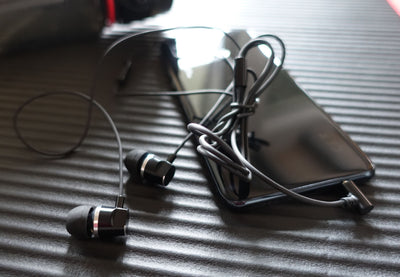 In-Ear Kopfhörer mit gewinkeltem Klinkenanschluss