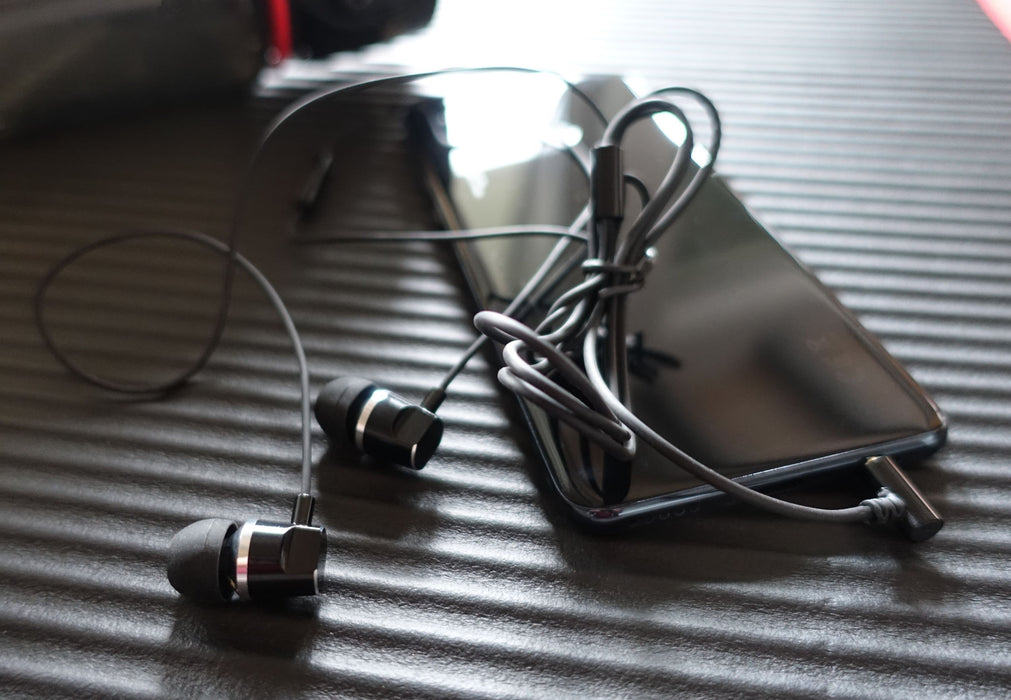 In-Ear Kopfhörer mit gewinkeltem Klinkenanschluss