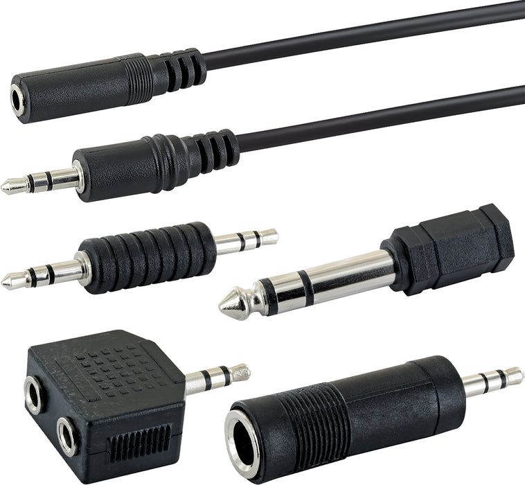 Klinken-Adapter Set mit Kabel