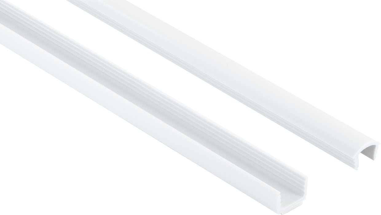 4er Set Kabelkanal halbrund