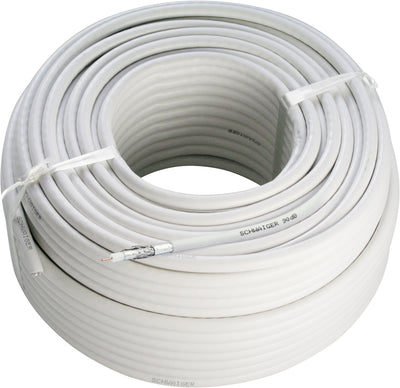 Koaxialkabel 10 - 50 m 90 dB