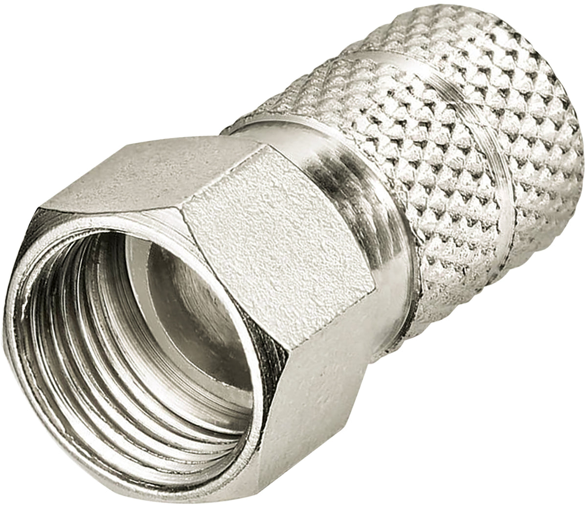 F-Stecker und Verbinder 3er Set Ø 8 mm