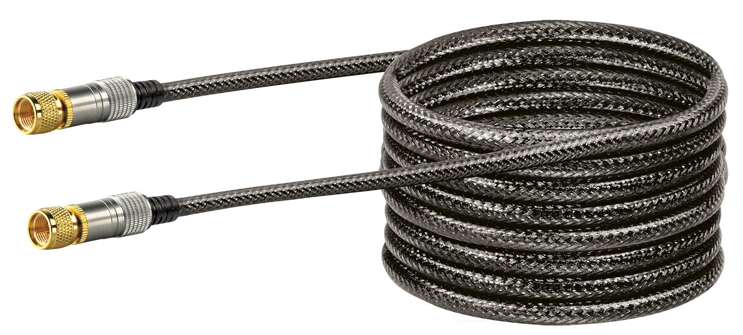 SAT-Anschlusskabel 1,5/5 m 110 dB
