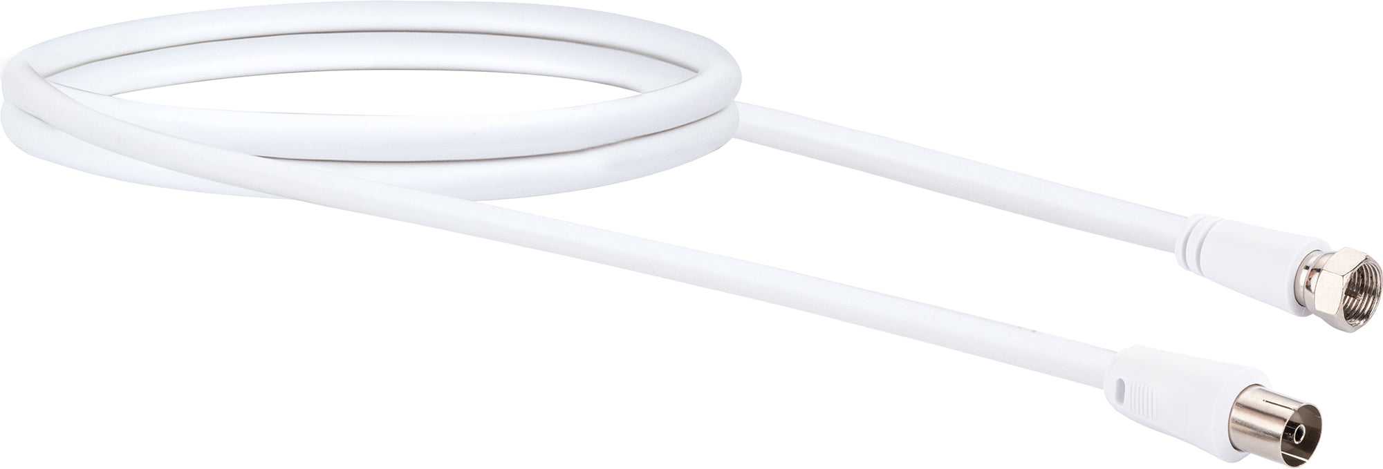 Adapterkabel F-Stecker auf IEC-Buchse 1,5/3 m 75 dB