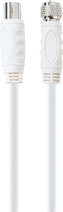 Adapterkabel F-Stecker auf IEC-Buchse 1,5 - 5 m  90 dB