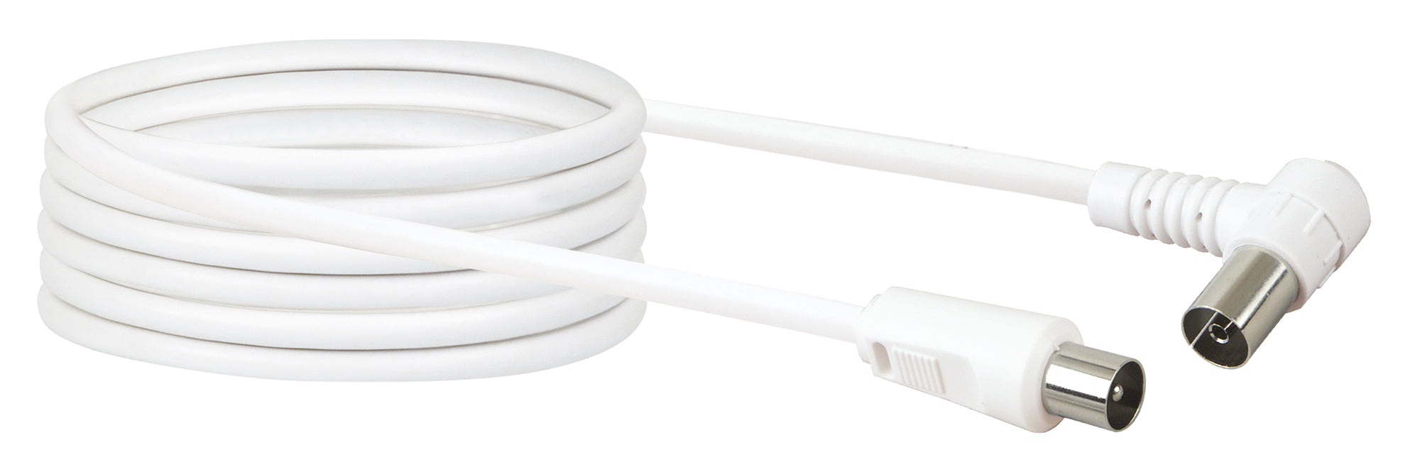 Antennenkabel mit IEC-Winkelstecker 1,5 - 10 m 75 dB