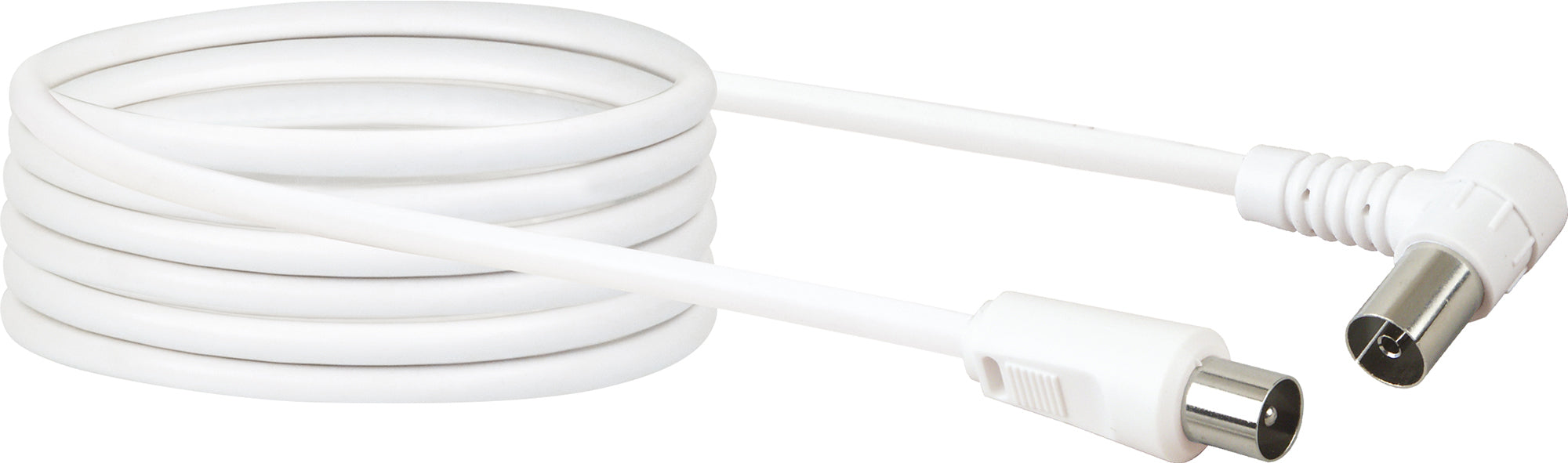 Antennenkabel mit IEC-Winkelstecker 1,5 - 10 m 75 dB