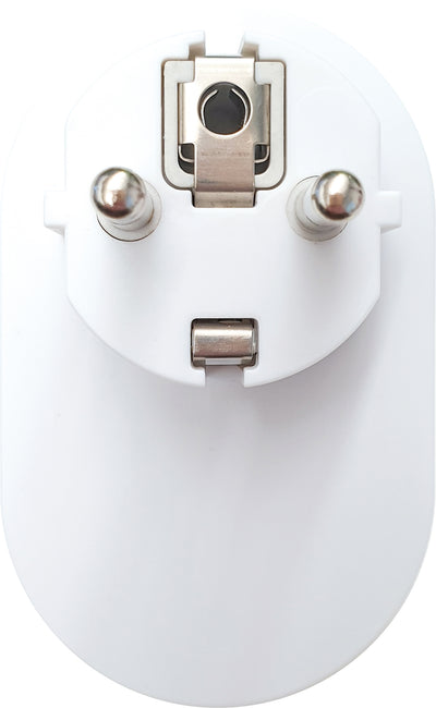 Socket adapter with USB-C + USB-A slot 230V