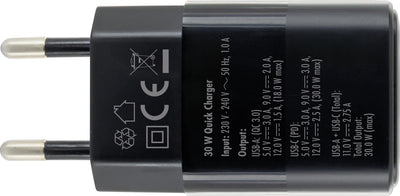USB Schnellladegerät 30W