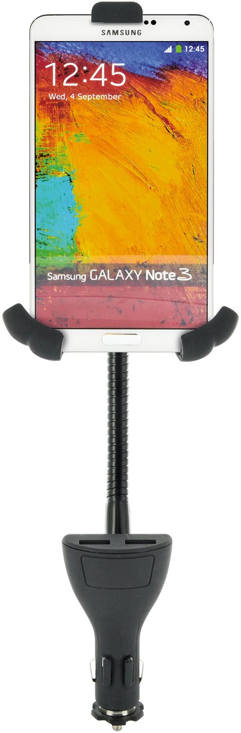 KFZ Smartphone Halterung Universal mit 2x USB-A Anschluss