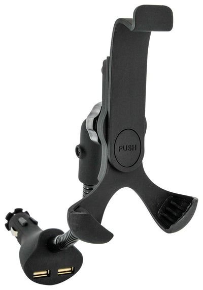 KFZ Smartphone Halterung Universal mit 2x USB-A Anschluss