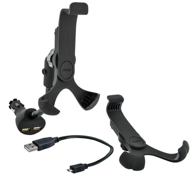 KFZ Smartphone Halterung Universal mit 2x USB-A Anschluss