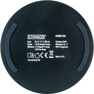 QI-Ladeplatte Ladestation Micro-USB