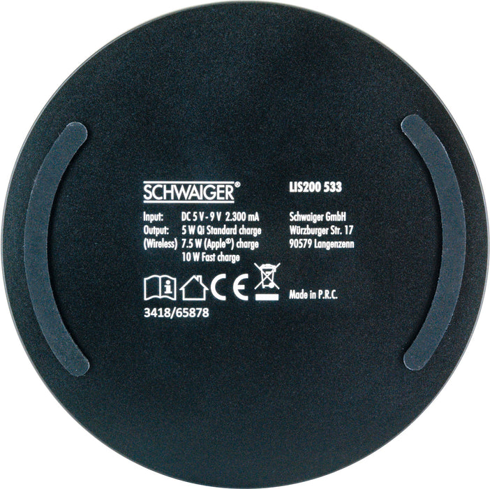 QI-Ladeplatte Ladestation Micro-USB