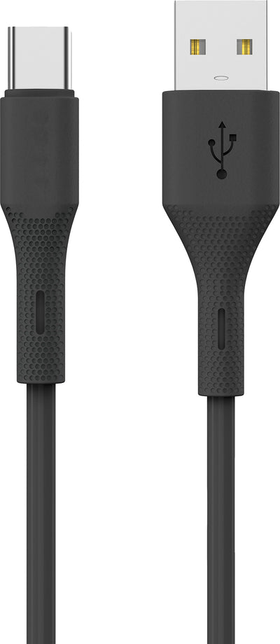 Ladekabel USB A auf C 1,2m schwarz