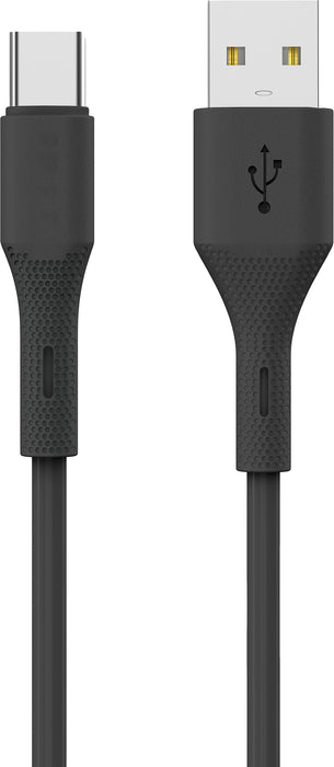 Ladekabel USB A auf C 1,2m schwarz