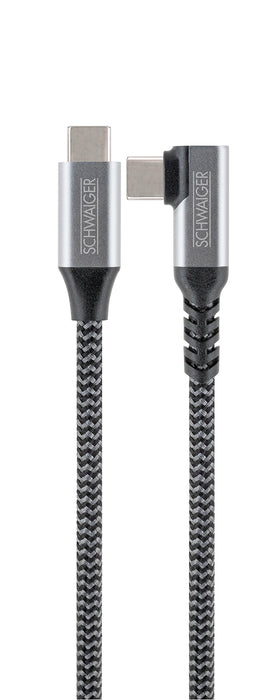 Ladekabel USB-C mit Winkelstecker (1,2 / 2 m)