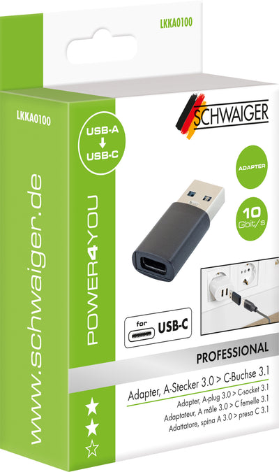 USB-A auf USB-C Adapter