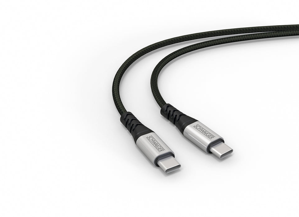 USB-C auf USB-C/Lightning Kabel extrem reißfest 1,2 m