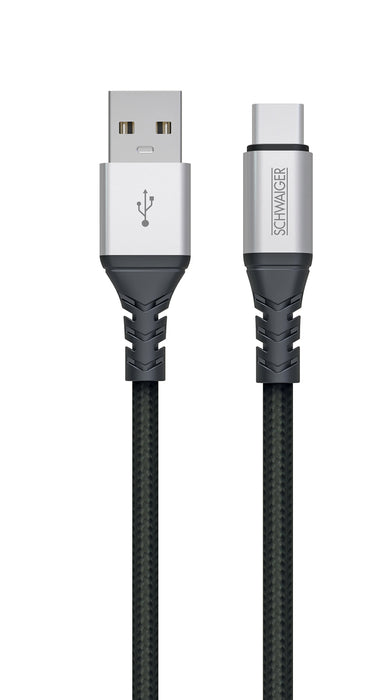 USB-C auf USB-A Kabel extrem reißfest 1,2 m