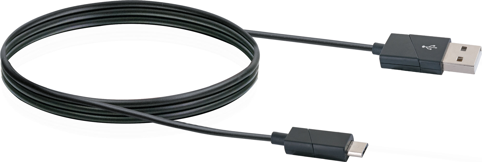 Micro-USB auf USB-A Kabel drehbare Stecker 1,2 m