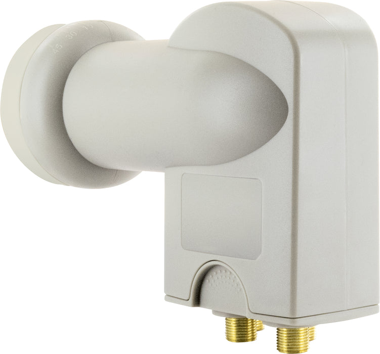 Quattro LNB digital SUN PROTECT hellgrau