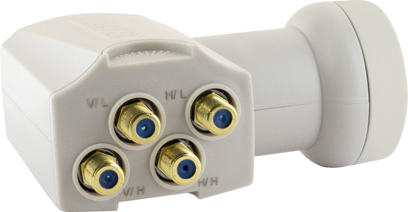 Quattro LNB digital SUN PROTECT hellgrau