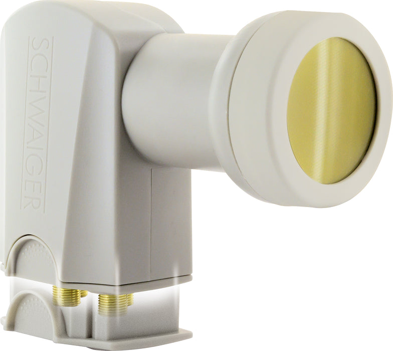 Quattro LNB digital SUN PROTECT hellgrau