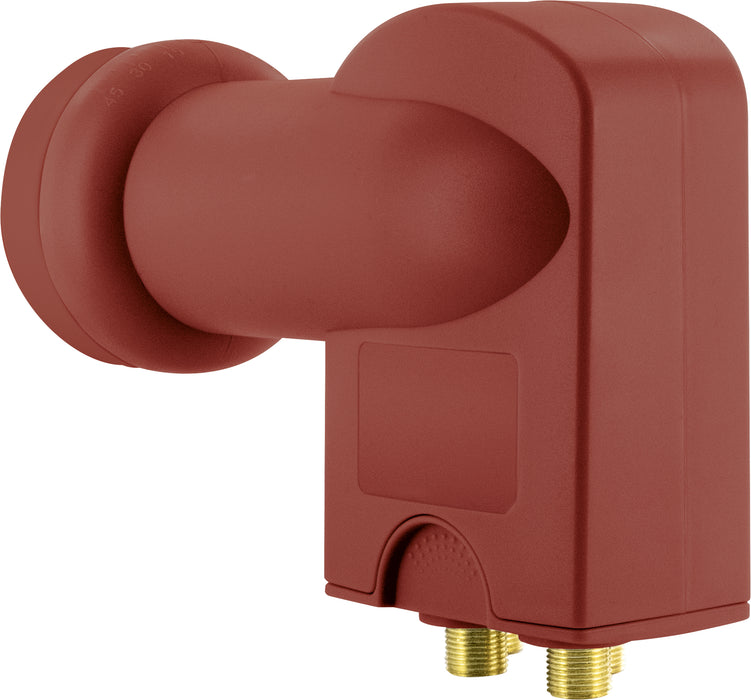 Quattro LNB digital SUN PROTECT ziegelrot