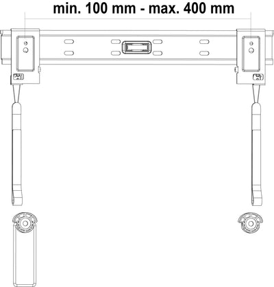 TV Wandhalter (fix) bis 55 Zoll