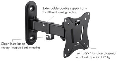 TV Wandhalter "MOTION 2" 13 - 29 Zoll