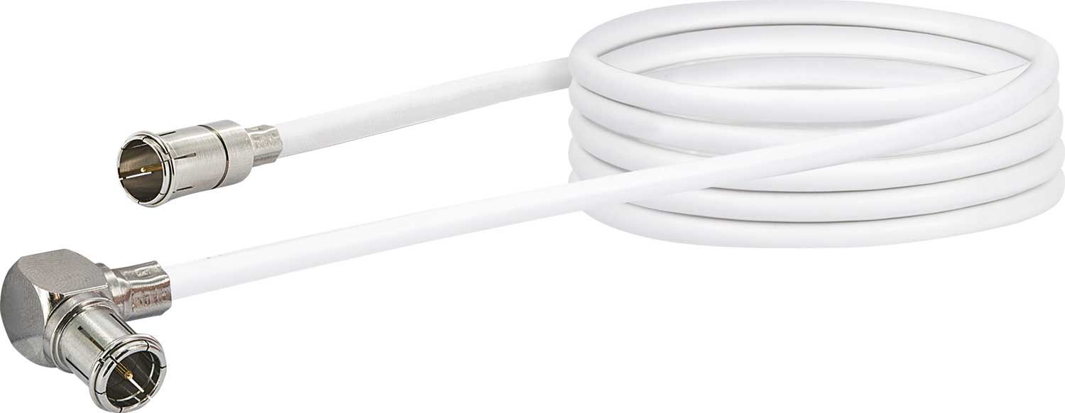SAT-Anschlusskabel F-Quick-Stecker 1,5 - 9 m 90 dB