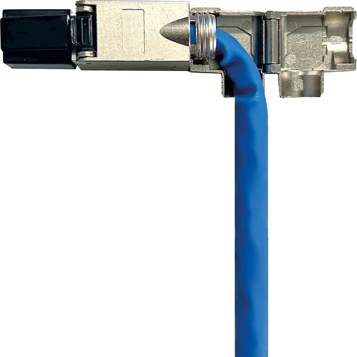 Netzwerkstecker CAT6A gewinkelt