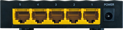 Network switch 5 port, 1000Mbit/s