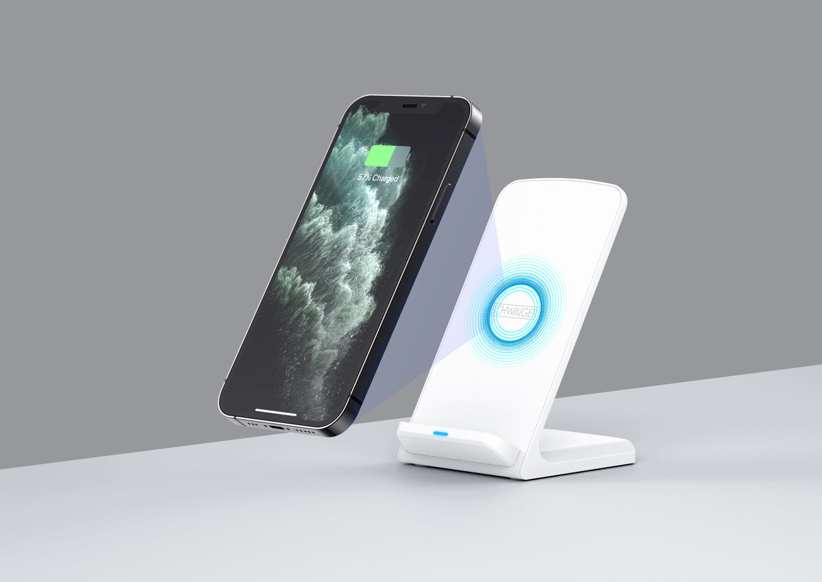 QI-Ladestation Smartphone-Ständer USB-C