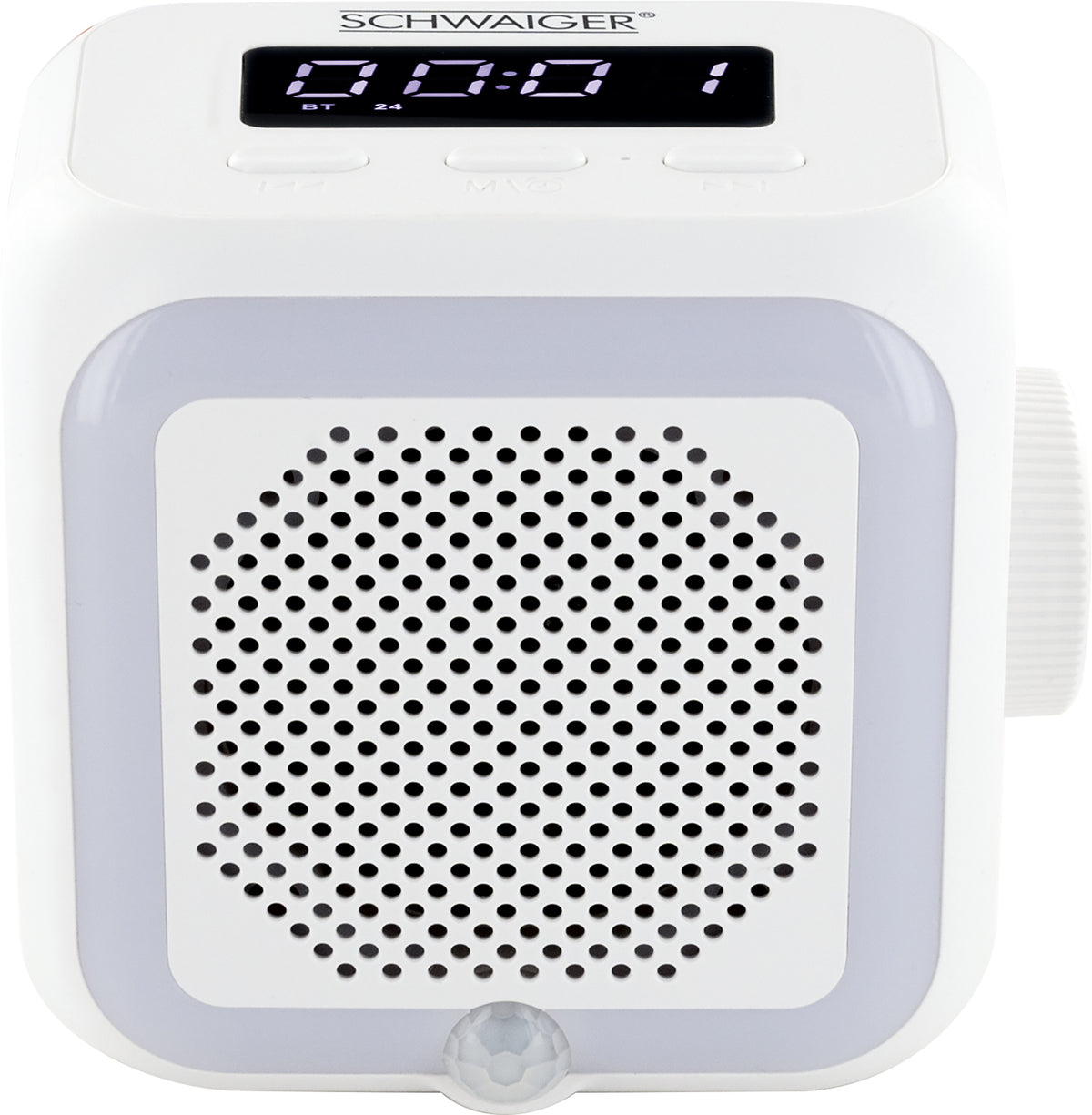 Steckdosenradio mit Lichtsensor und Beleuchtung